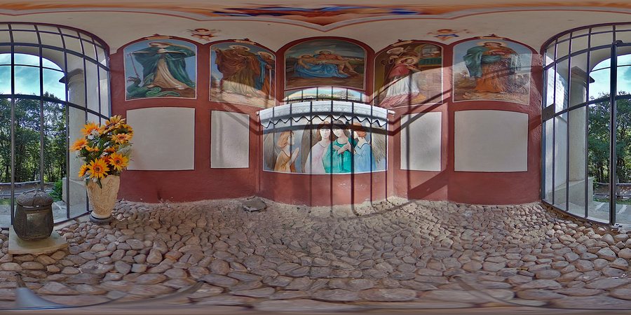 File:Cappella Gaspare Antonio Artusi (Primaluna) - photosphere of interio.jpg