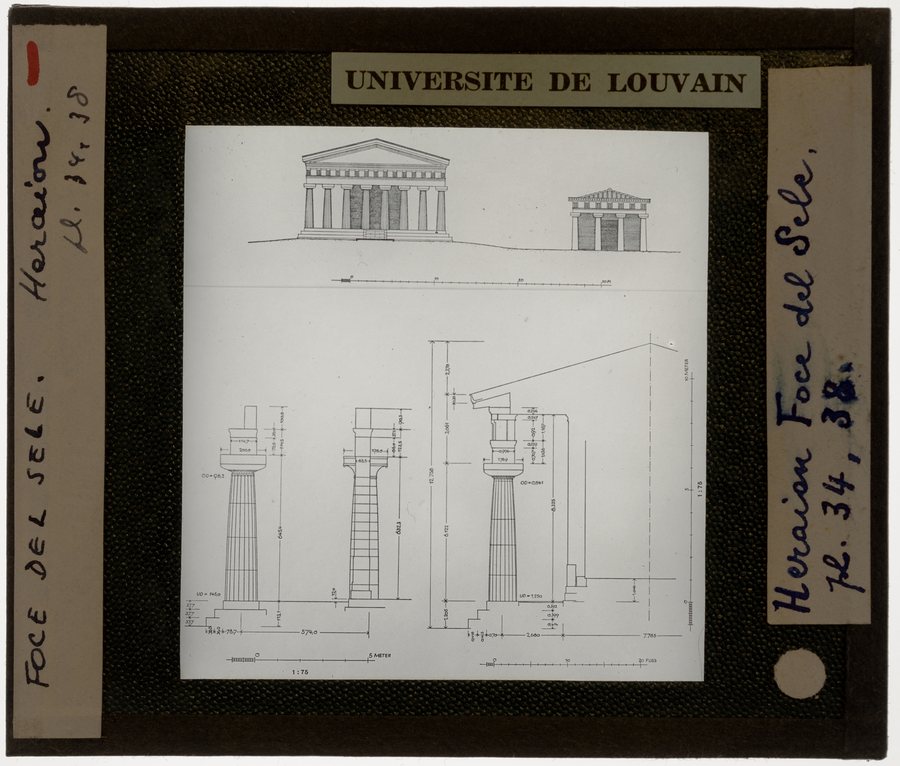 File:Foce del Sele. Heraion Architectonische tekening met afmetingen, GD004560.jpg