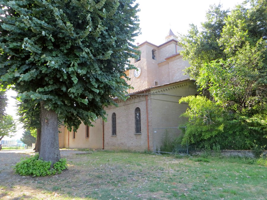 File:Chiesa della Purificazione di Maria Vergine (Santa Maria del Piano, Lesignano de' Bagni) - abside e lato sud 2019-06-26.jpg