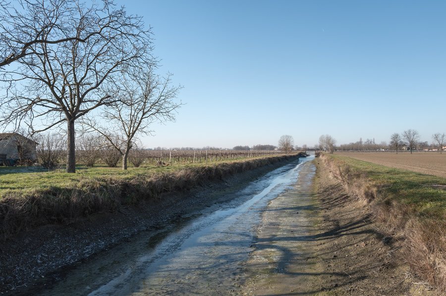 File:Canale Borgazzo - Campagnola Emilia, Reggio Emilia, Italia - 12 Gennaio 2025 18.jpg
