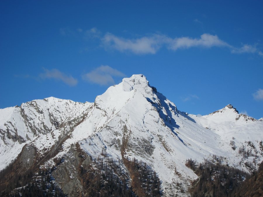 File:Pioda di Crana and Pizzo del Corno - winter view from La Piana di Vigezzo - Craveggia VCO, Piedmont Italy - 2018-12-31.jpg