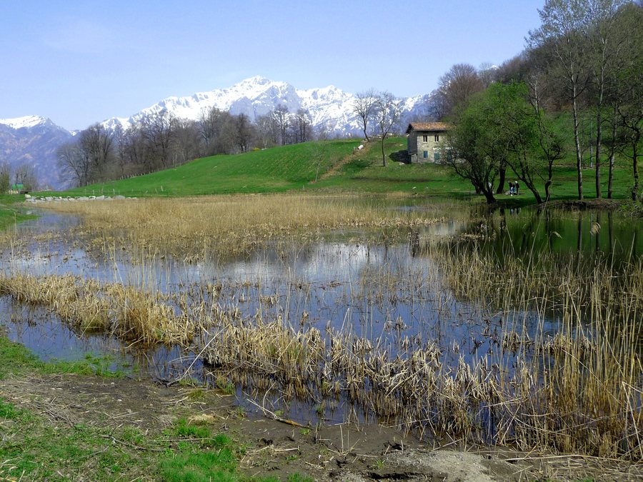 File:Lasnigo - Laghetto di Crezzo nella Conca di Crezzo.jpg