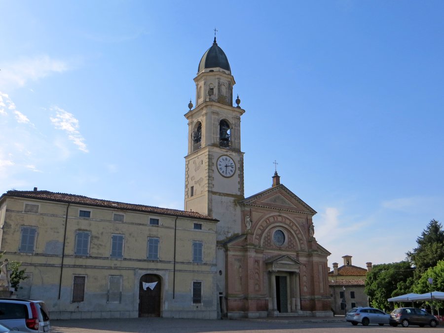 File:Collegiata di San Giovanni Battista (Pieveottoville, Polesine Zibello) - facciata 1 2019-06-18.jpg