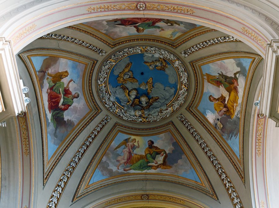 File:Decoration with the four evangelists in the Cathedral of Sutri.jpg